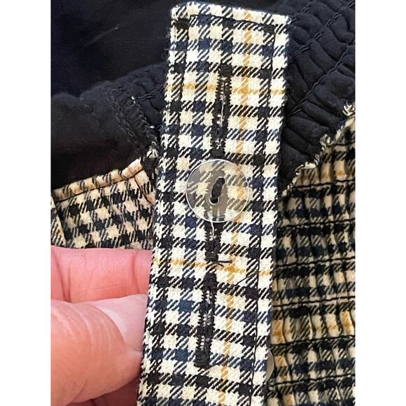 Y2K Abercrombie & Fitch Check Print Cropped Tank Top Medium - Picture 5 of 7